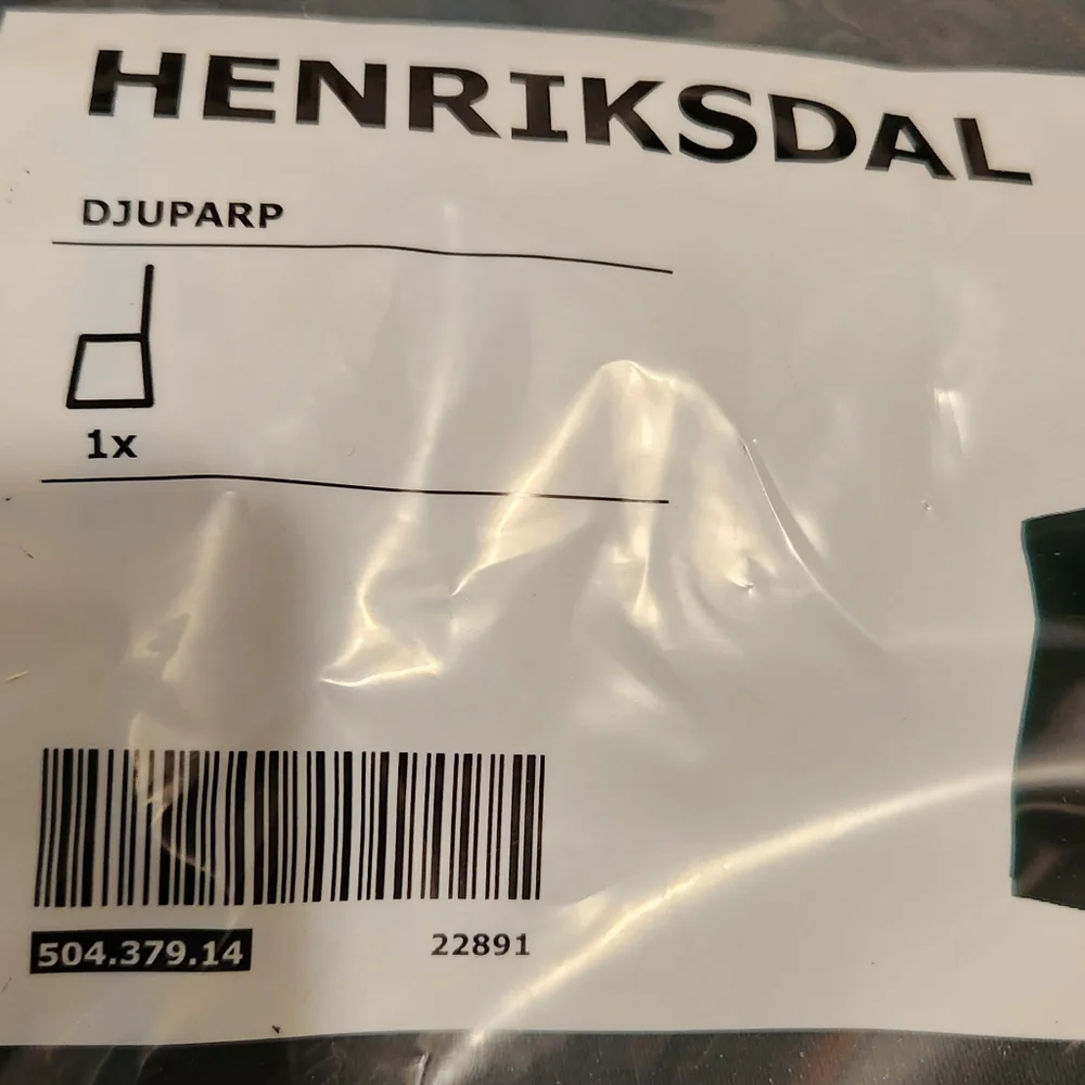 IKEA HENRIKSDAL DJUPARP GREEN Long Henriksdal Chair Cover Article # 504.379.14